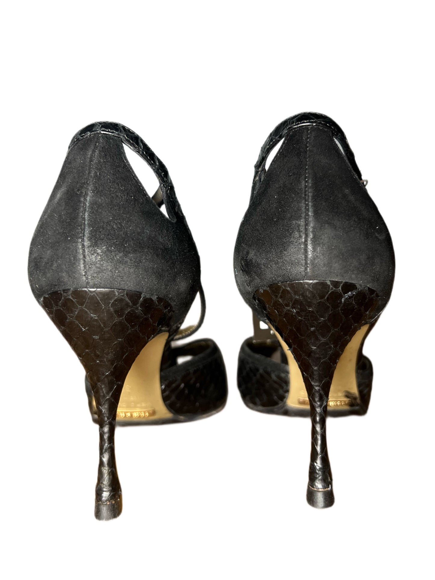 Dolce & Gabbana Python Black Heel