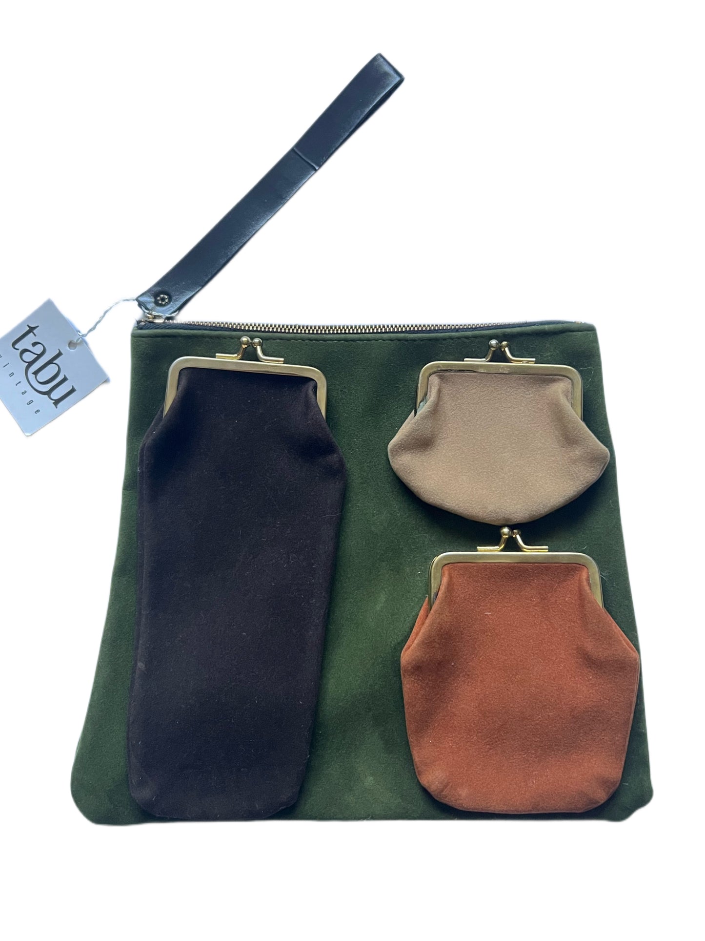 Green Coin Purse Pouch