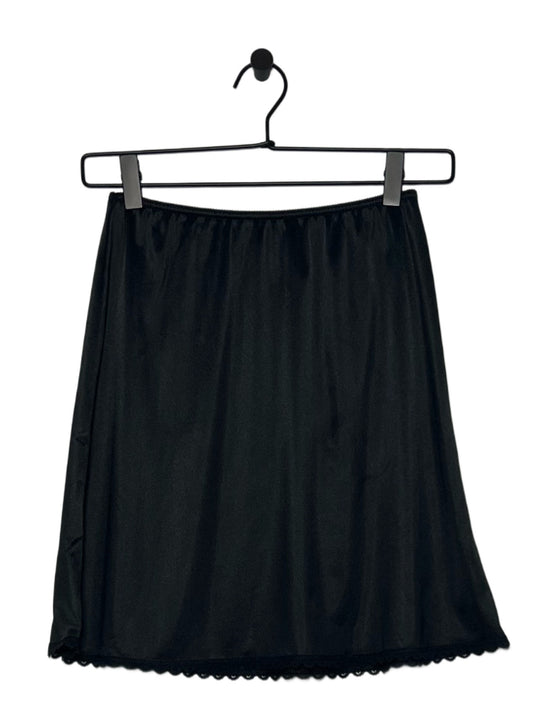 Black Slip Skirt