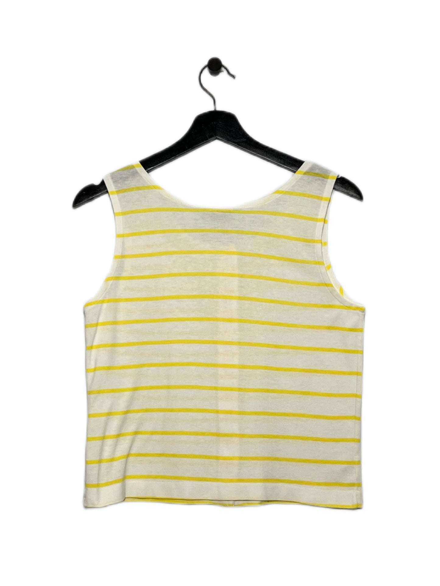 Striped Button Up Tank Top