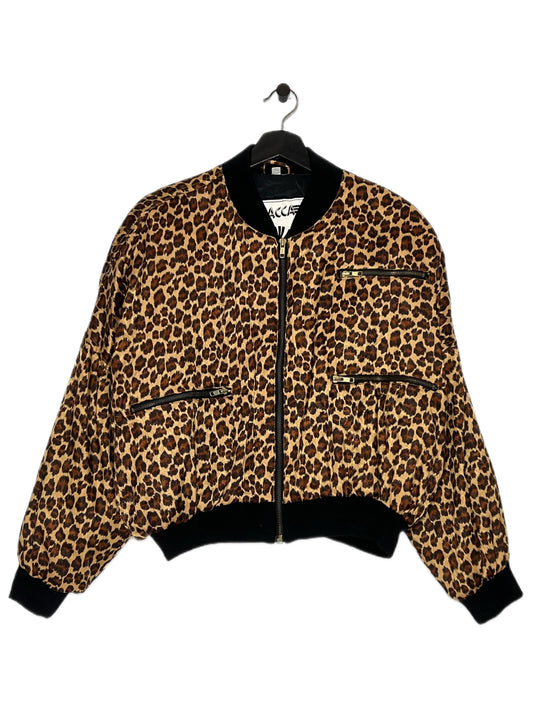 Cheetah Print Bomber Jacket