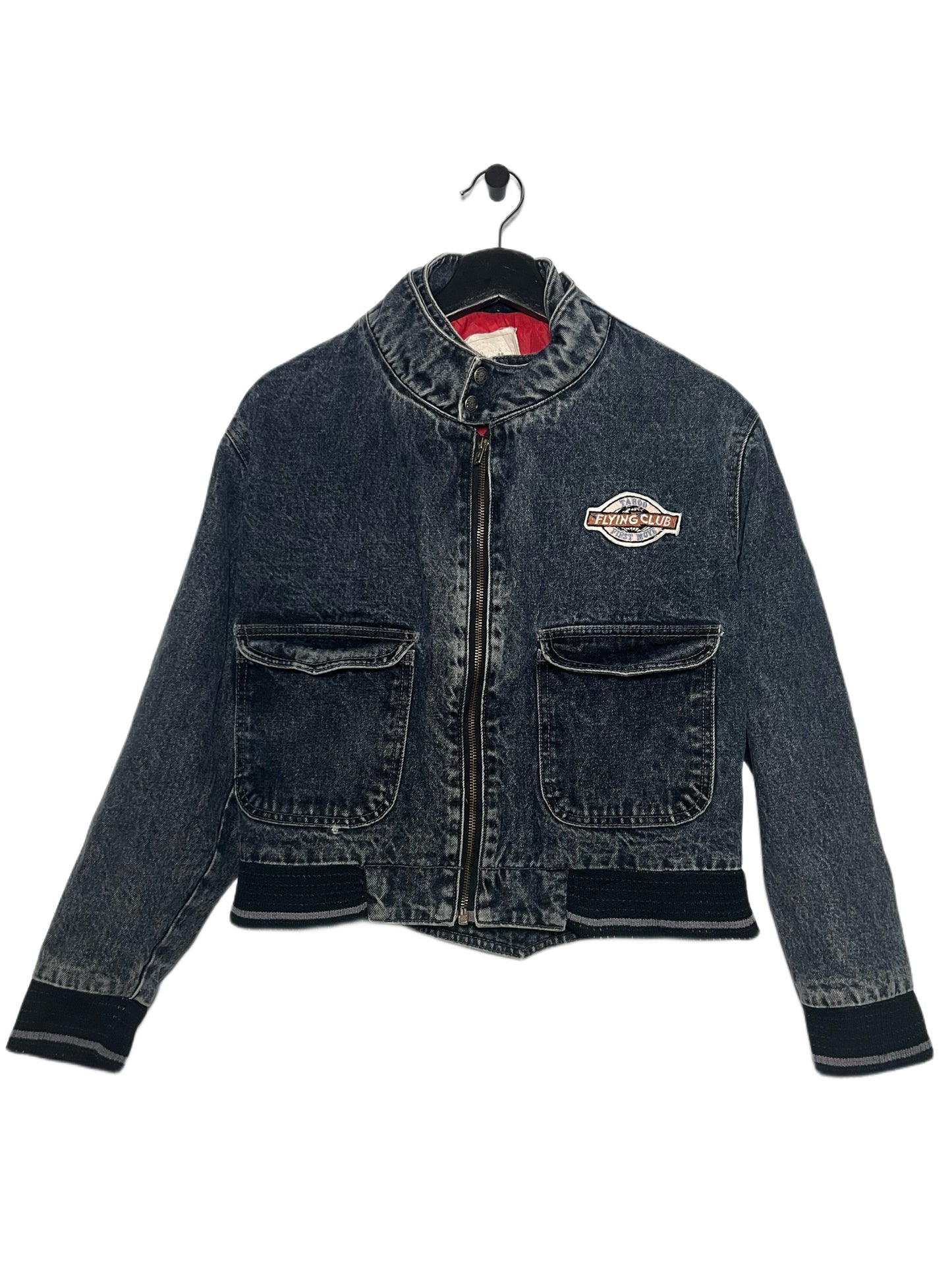 Denim Aviator Jacket