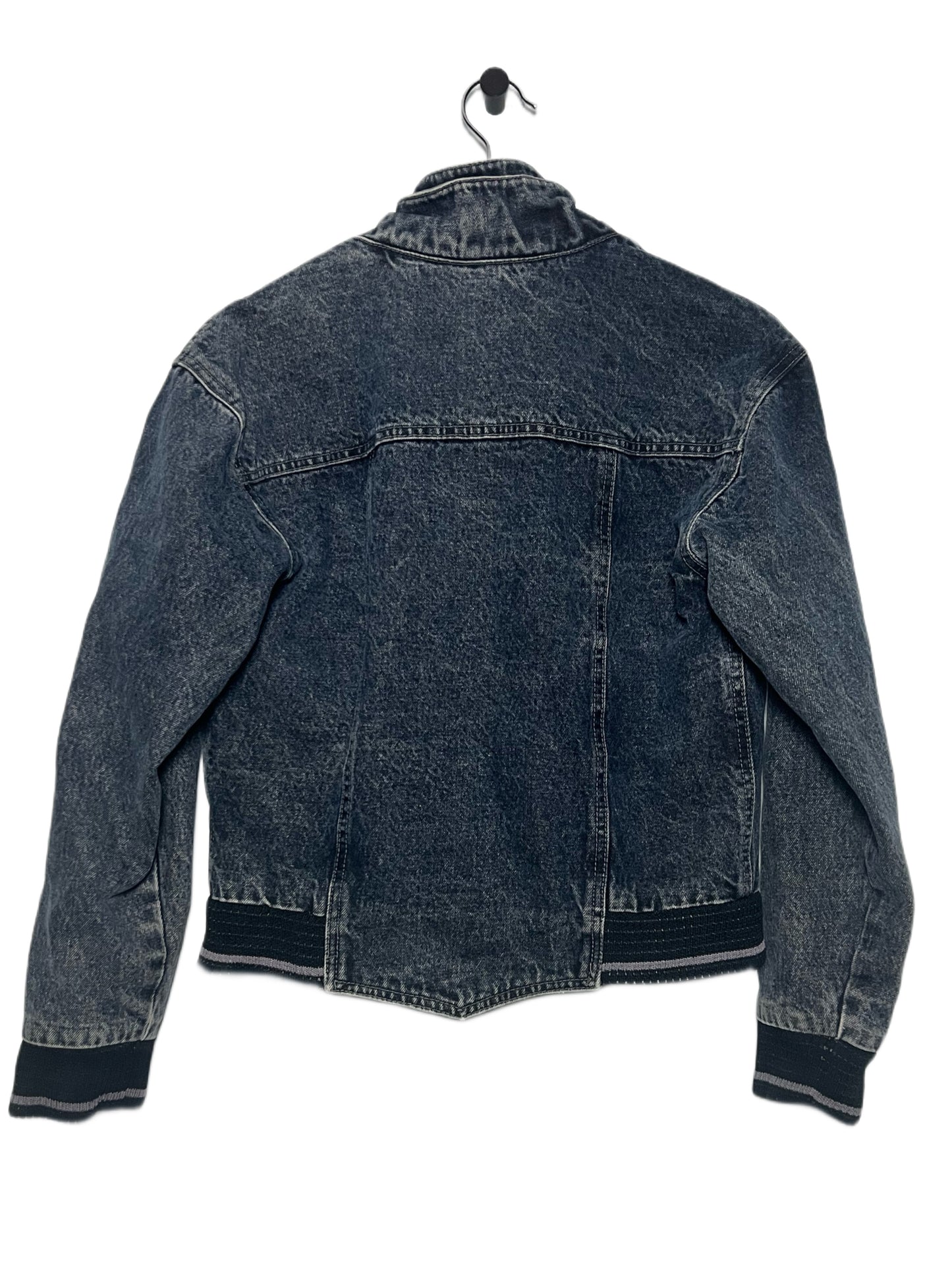 Denim Aviator Jacket