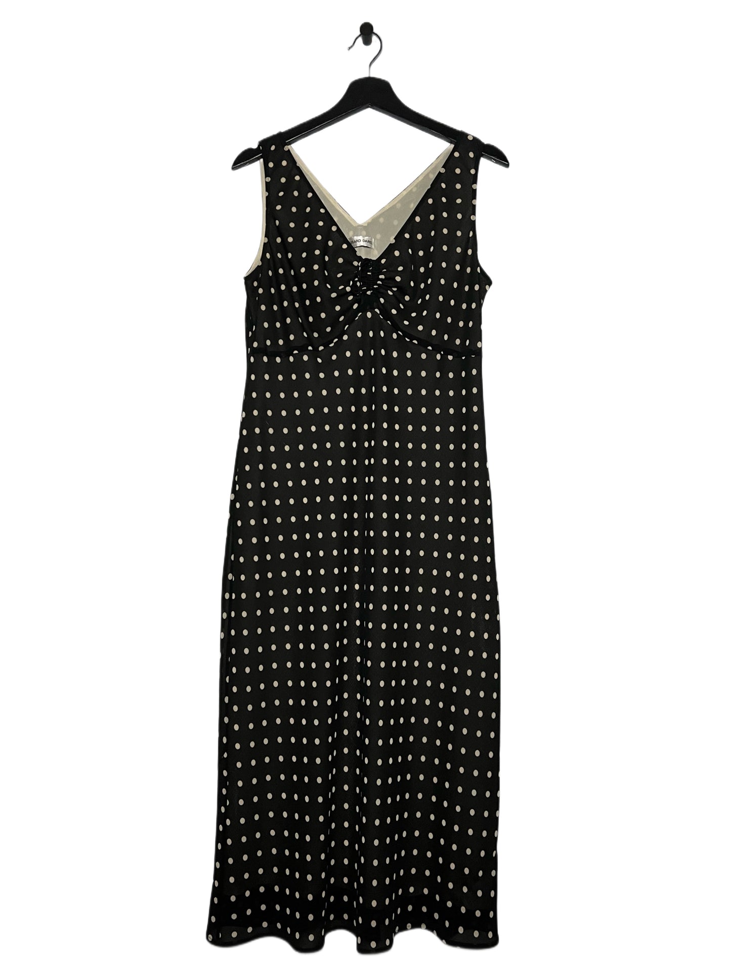 Navy Polka Dot Dress