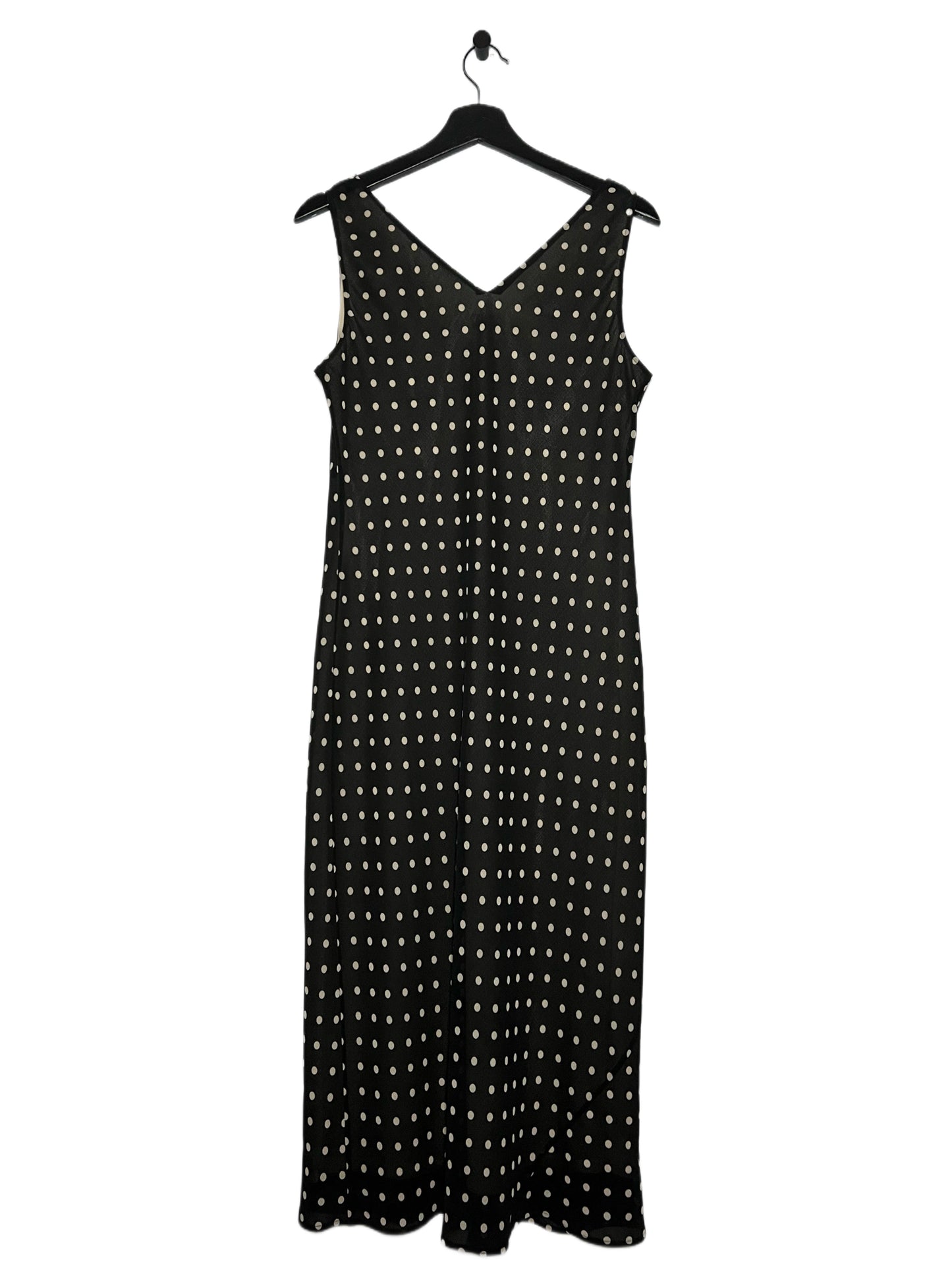 Navy Polka Dot Dress