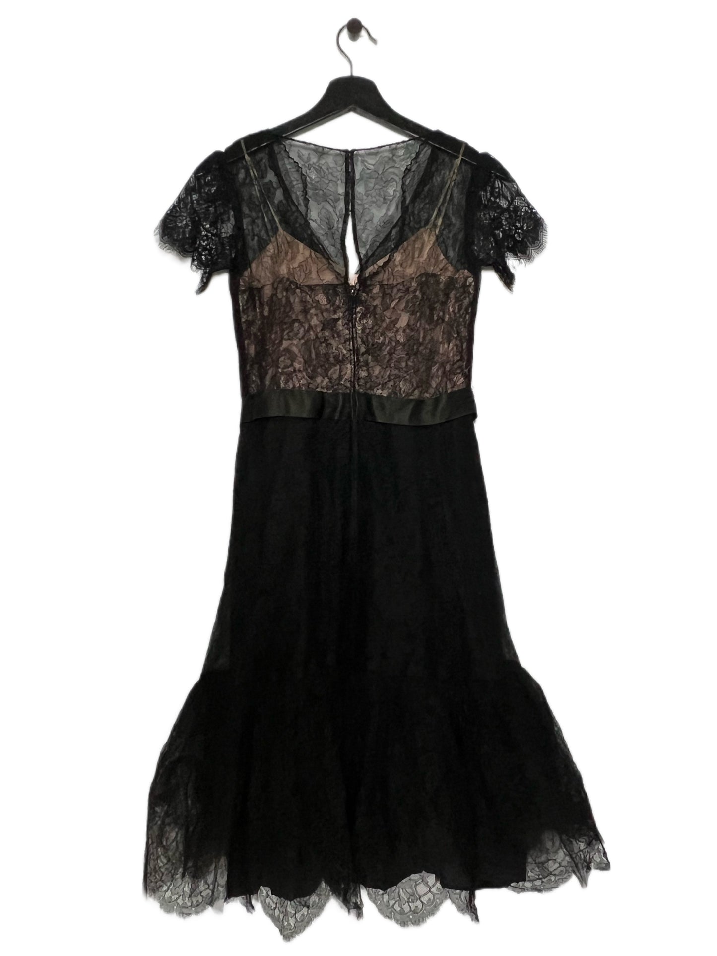 Black Lace Party Dress